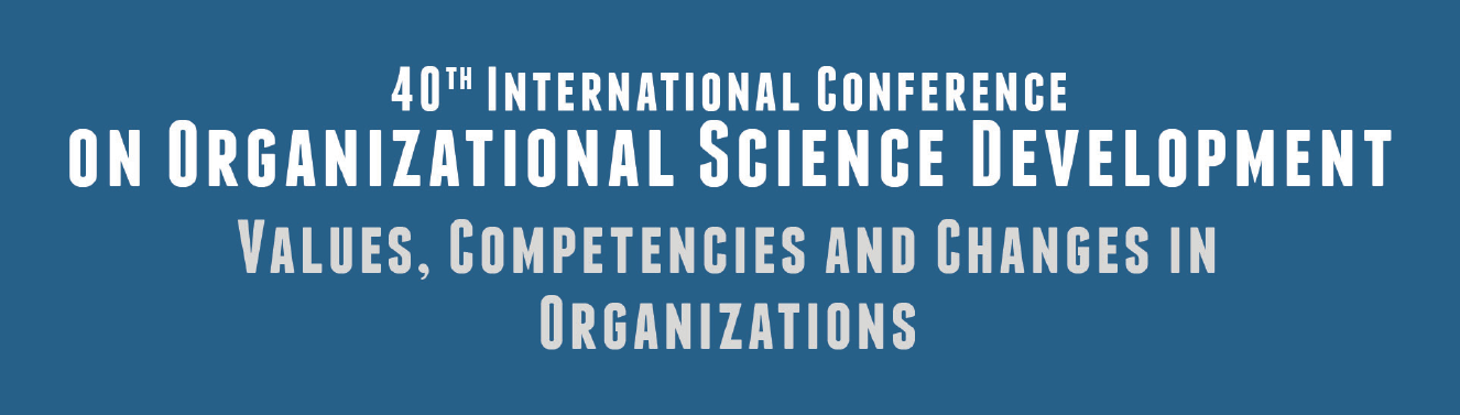 40. međunarodna konferencija o razvoju organizacijskih znanosti