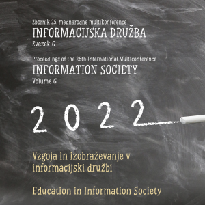 Naslovnica zbornika 25. mednarodne multikonference Informacijska družba 2022